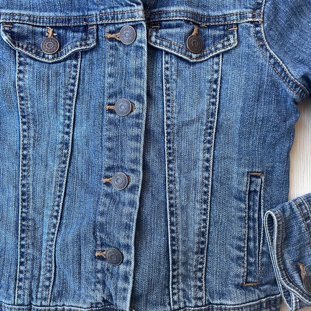 Old Navy Girls Jean Jacket Size Large - Picture 3 of 10